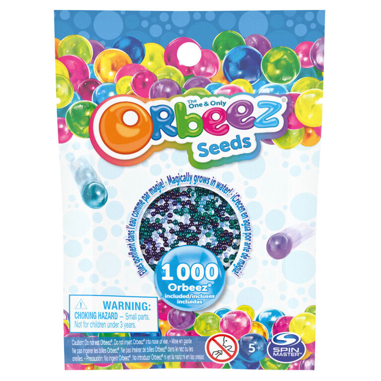 Orbeez, Icy Color Seed Pack with 1,000 Orbeez Seeds to Grow