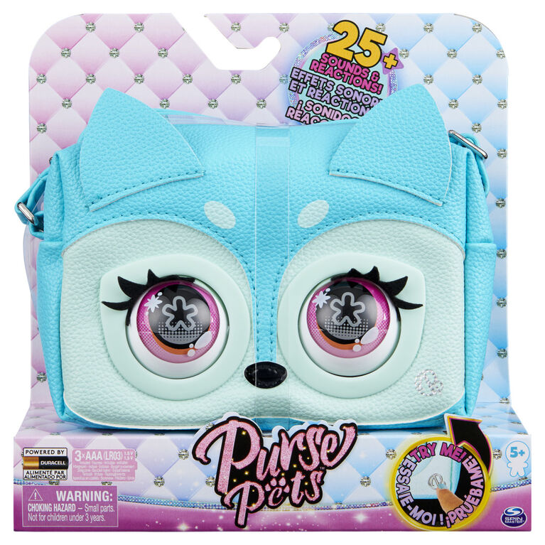 Purse Pets, Fierce Fox Interactive Purse Pet with Over 25 Sounds and Reactions