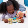 PAW Patrol: The Mighty Movie, Mighty Pups Liberty Plush Toy with Three Junior Patroller Mini Stuffed Animals