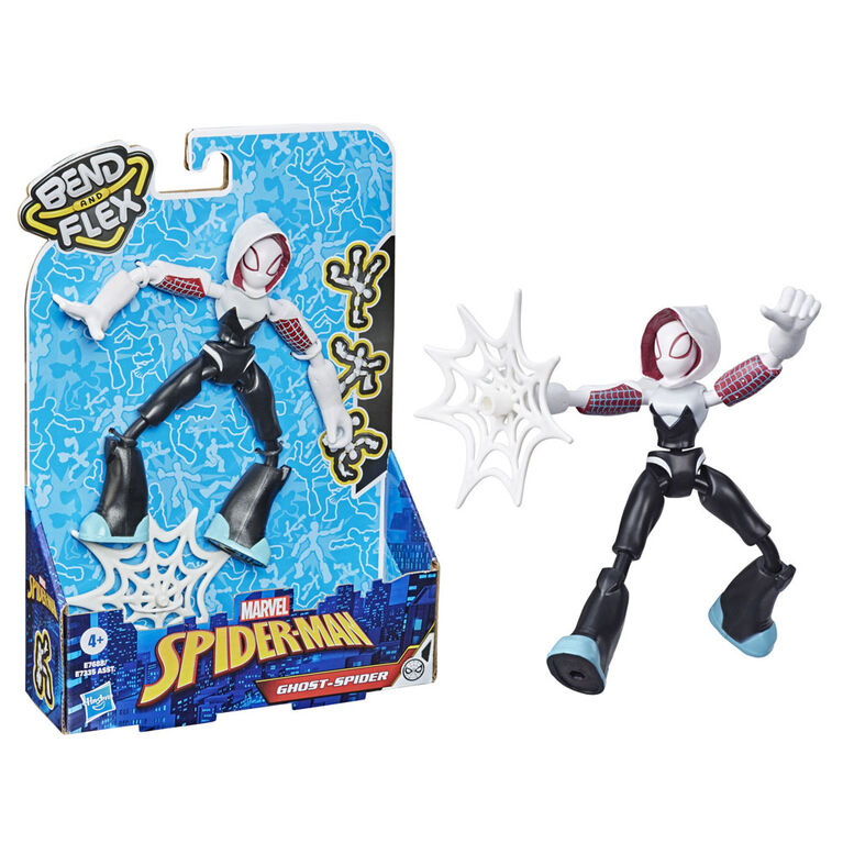 Marvel Spider-Man Bend and Flex  - Figurine flexible Ghost-Spider