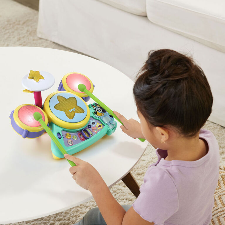 VTech Bluey Hooray Drum Set - English Edition