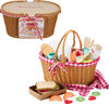 Fisher-Price Coffret Panier de pique-nique en bois, 31éléments