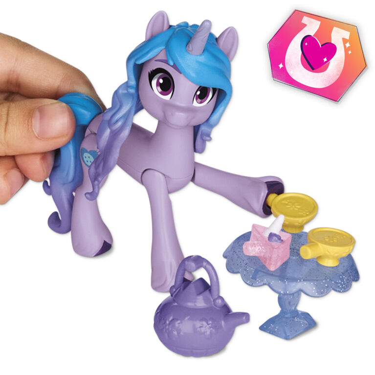 My Little Pony Toys: Make Your Mark Izzy Moonbow See Your Sparkle Toy Pony,  Unicorn Toys 