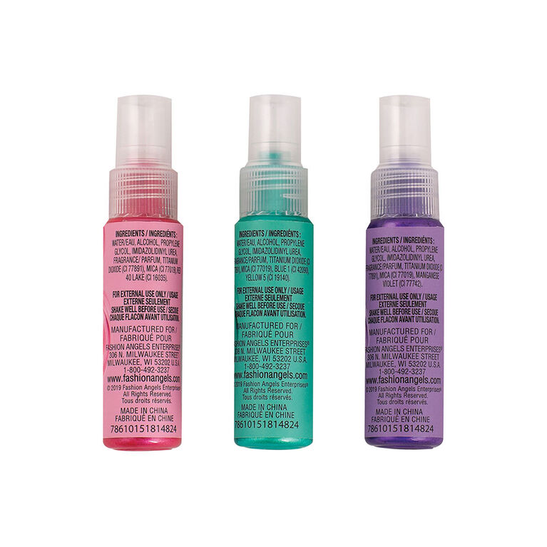 Fashion Angels - Spray-On Temporary Hair Color Set