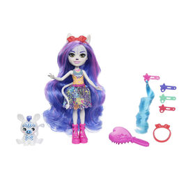 Enchantimals Glam Party Zemirah Zebra and Grainy Doll - R Exclusive
