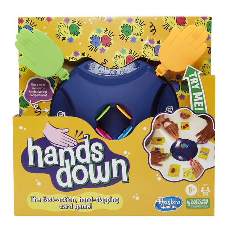 Hands Down Game, Fast-Paced Hand-Slapping Kids Game - English Edition
