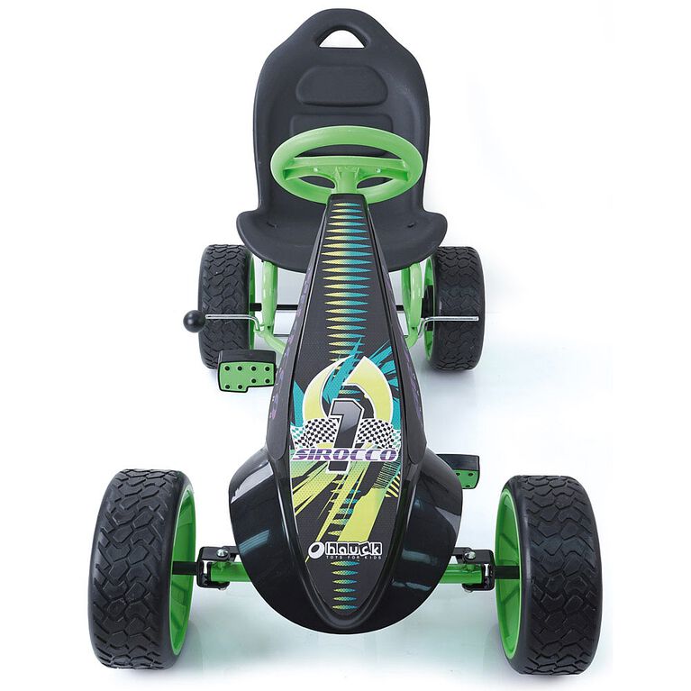 Sirocco Pedal Go Kart, Green