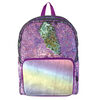 S. Lab Magic Sequin Backpack-Purple Holo/Seafoam