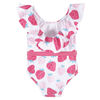 Gerber - Baby & Toddler Summer Blossom One-Piece Swimsuit With Ruffle - 4T