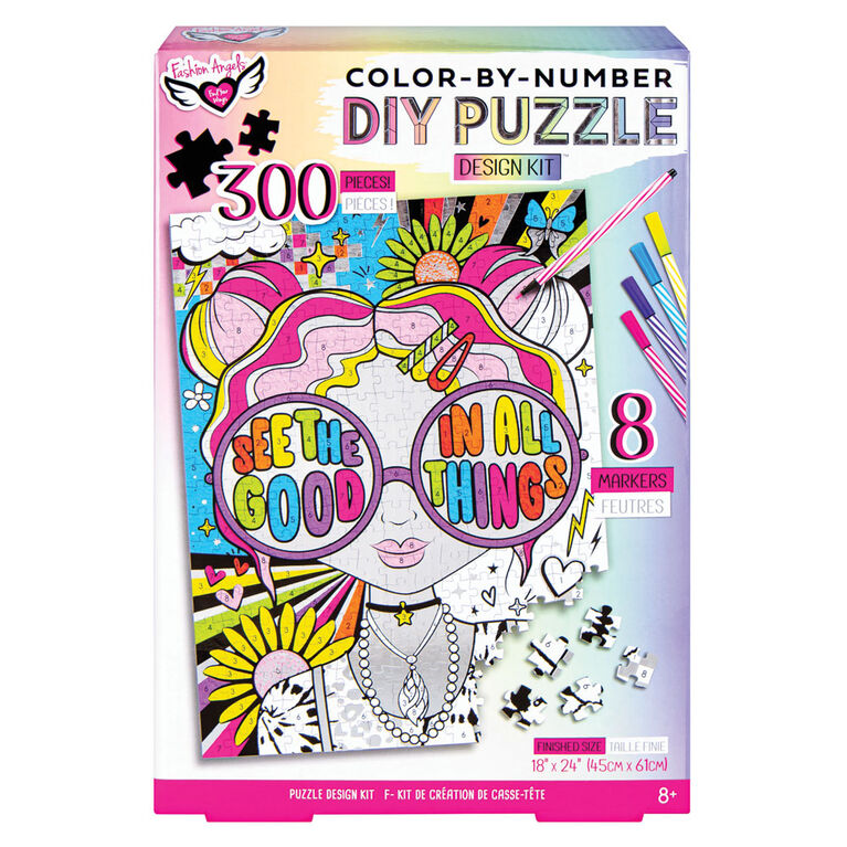Color-By-Number DIY Puzzle