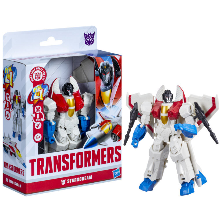 Transformers Generations Toys Authentics Starscream Action Figure 7 Inch