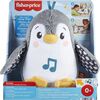 Fisher-Price Plush Tummy Time Toy, Flap and Wobble Penguin, Newborn Musical Toy