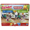 Jeu Twister Junior, tapis réversible aventure animalière, 2 jeux en 1