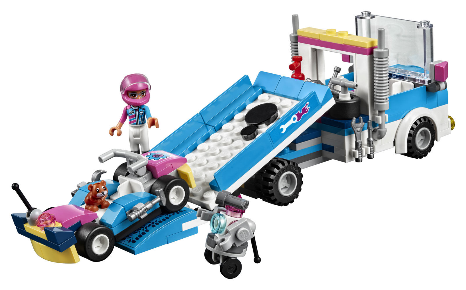 lego friends service truck