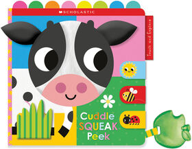 Scholastic Early Learners: Touch And Explore - Cuddle Squeak Peek Cloth Book - English Edition