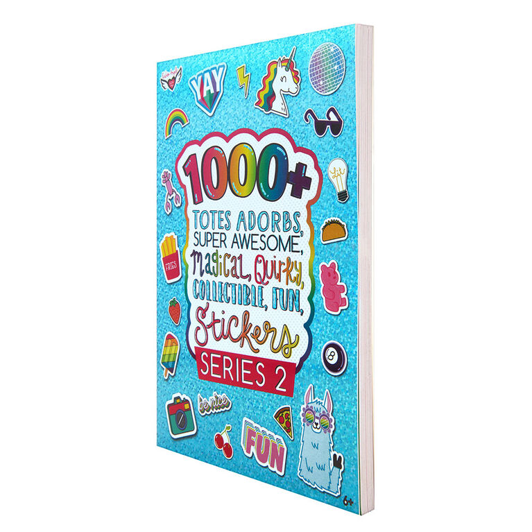 1000+ Totes Adorbs Super Awesome Stickers - English Edition