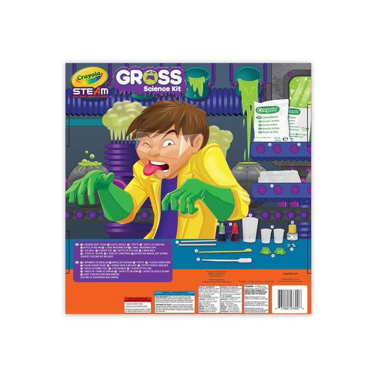 Trousse Gross Science Lab Kit de Crayola