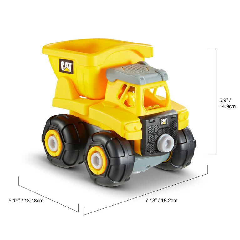 Cat Build Your Own Vehicle Junior Crew Dump Truck