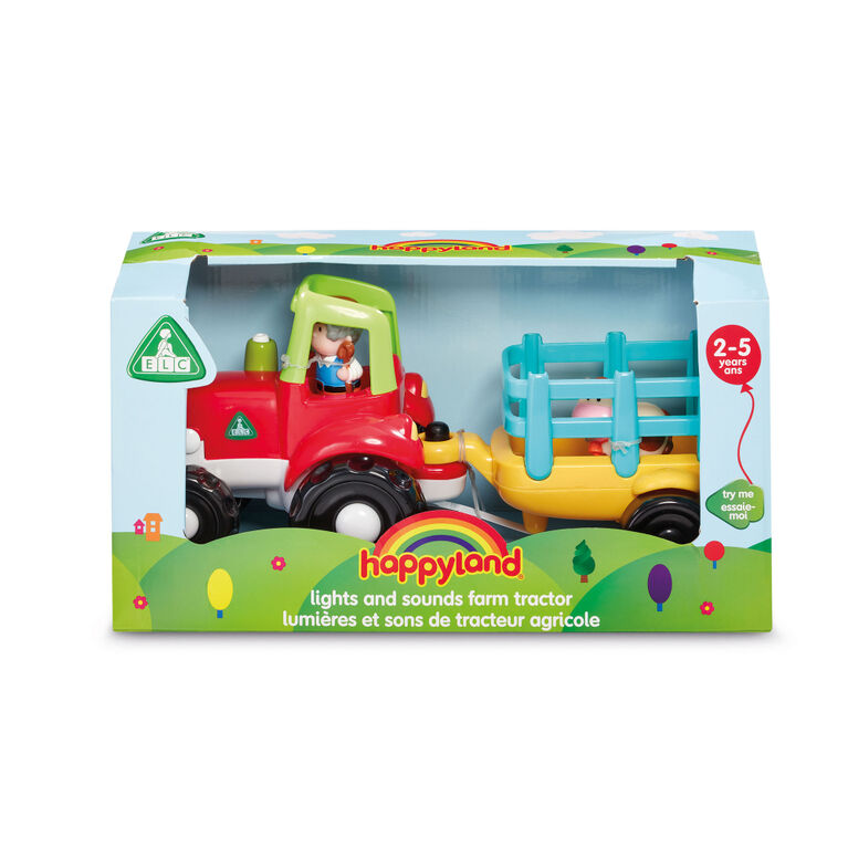 Early Learning Centre Happyland lumières et sons de tracteur agricole - Notre Exclusivité