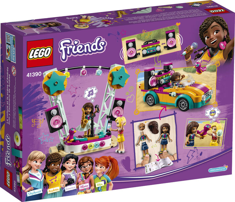 LEGO Friends Andrea's Car & Stage 41390 (240 pieces)