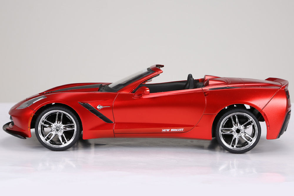 red corvette remote control car