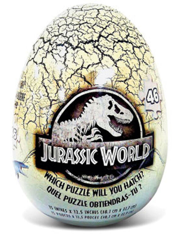 Jurassic World Mystery Puzzle in Egg