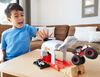 Hot Wheels - Monster Trucks - Coffret de jeu Puits et lancement - Bone Shaker