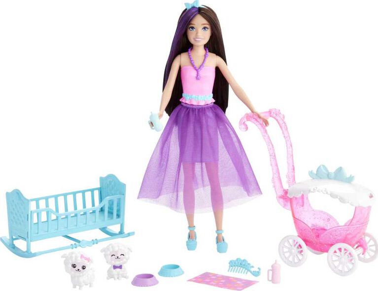 Barbie-Skipper and Lambs-Box, stroller