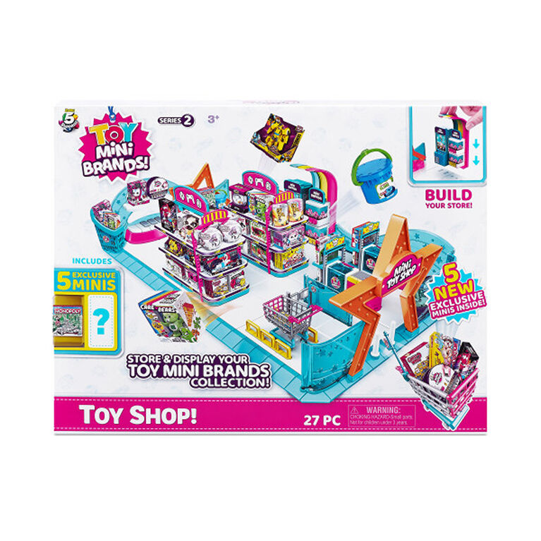 Jeu de Magasin de jouets pour Mini Brands de jouets série 2 5 Surprise par ZURU