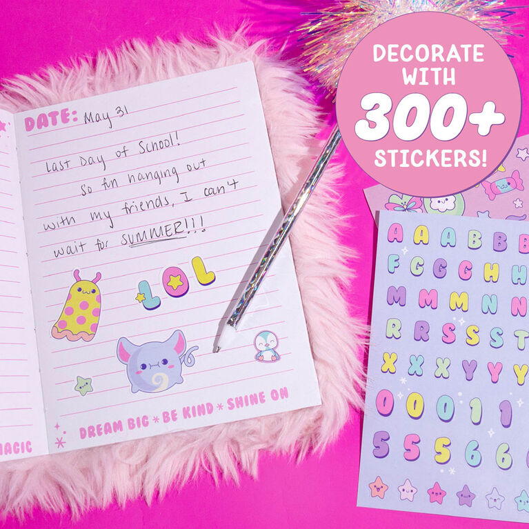 Just My Style Journal pelucheux kawaï - Édition anglaise