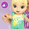 Baby Alive Baby Gotta Bounce Doll, Frog Outfit, Bounces with 25+ SFX and Giggles, Drinks and Wets