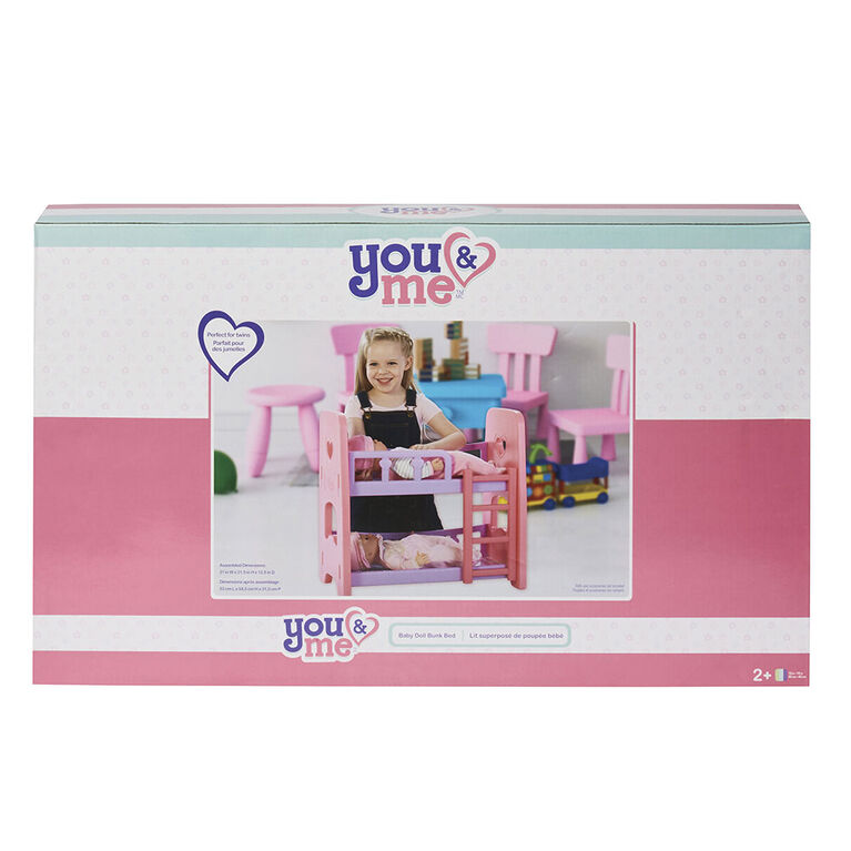 You & Me - Baby Doll Bunk Bed