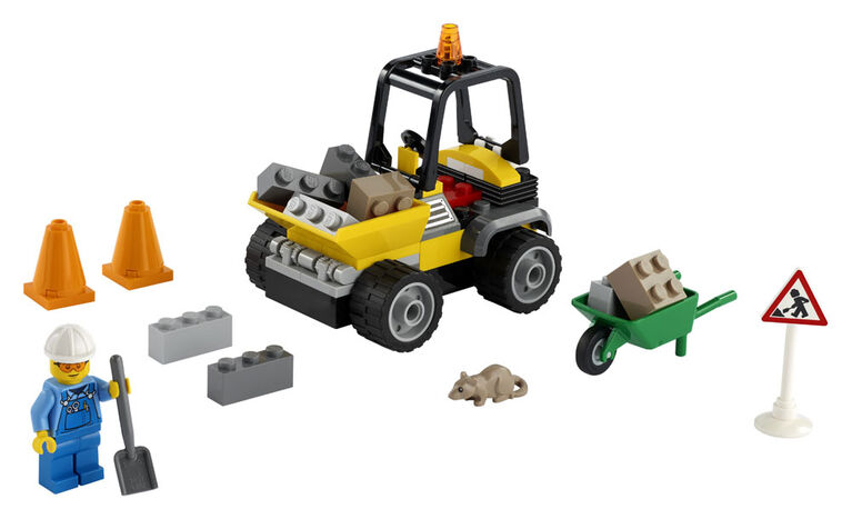 LEGO City Great Vehicles Roadwork Truck 60284 (58 pieces)