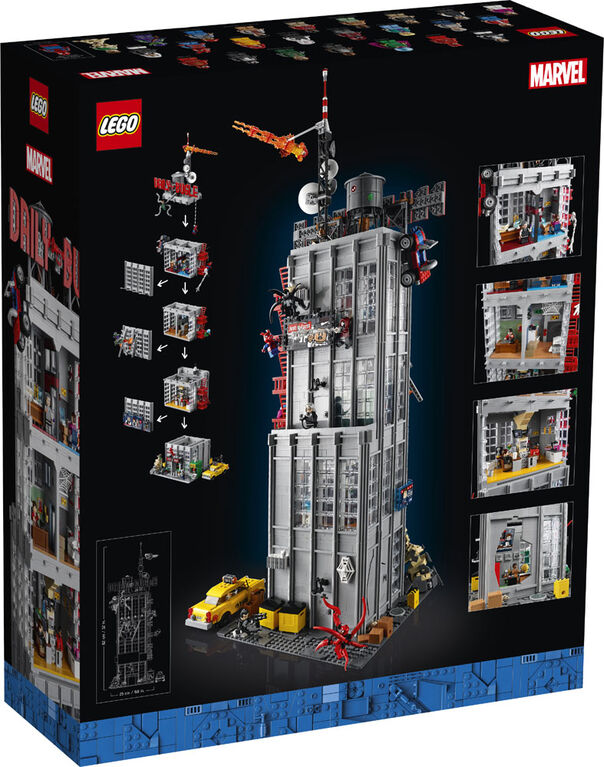 LEGO Marvel Spider-Man Le Daily Bugle 76178 Ensemble de construction (3772 pièces)