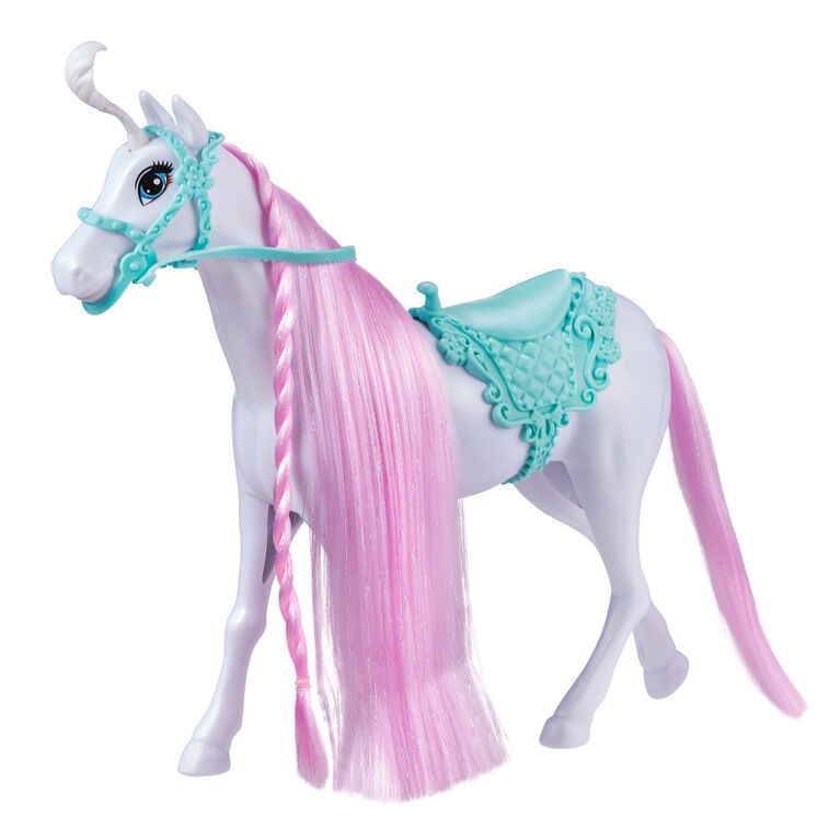 Poupée princesse d'hiver Sparkle Girlz avec cheval royal