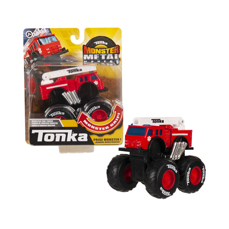 Tonka - Camion de pompier Monster Metal Movers