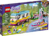 LEGO Friends L'autocaravane et le voilier dans la forêt 41681 (487 pièces)