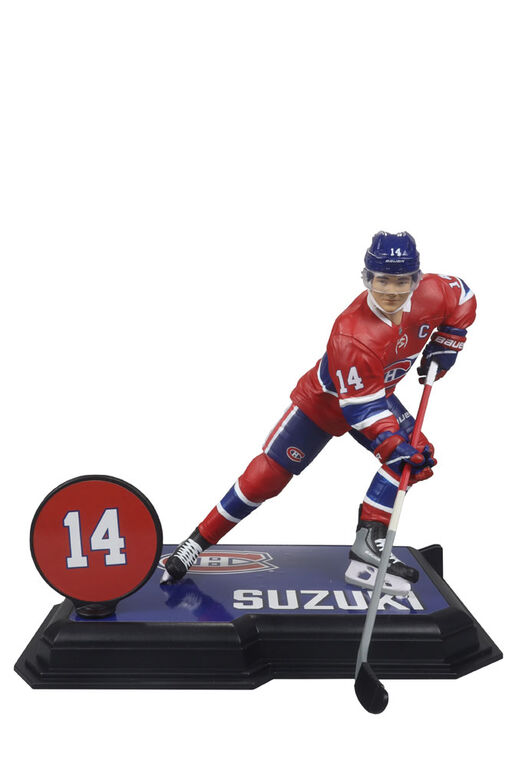 NHL 7"Posed Fig - Nick Suzuki (Montreal Canadiens)