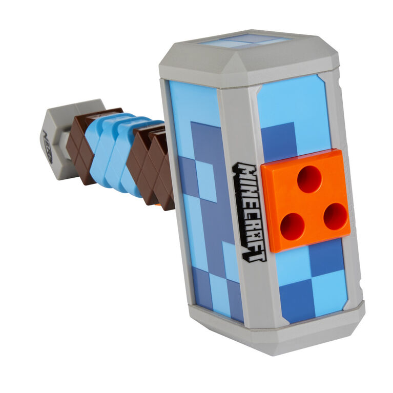 Nerf Minecraft Stormlander Dart-Blasting Hammer