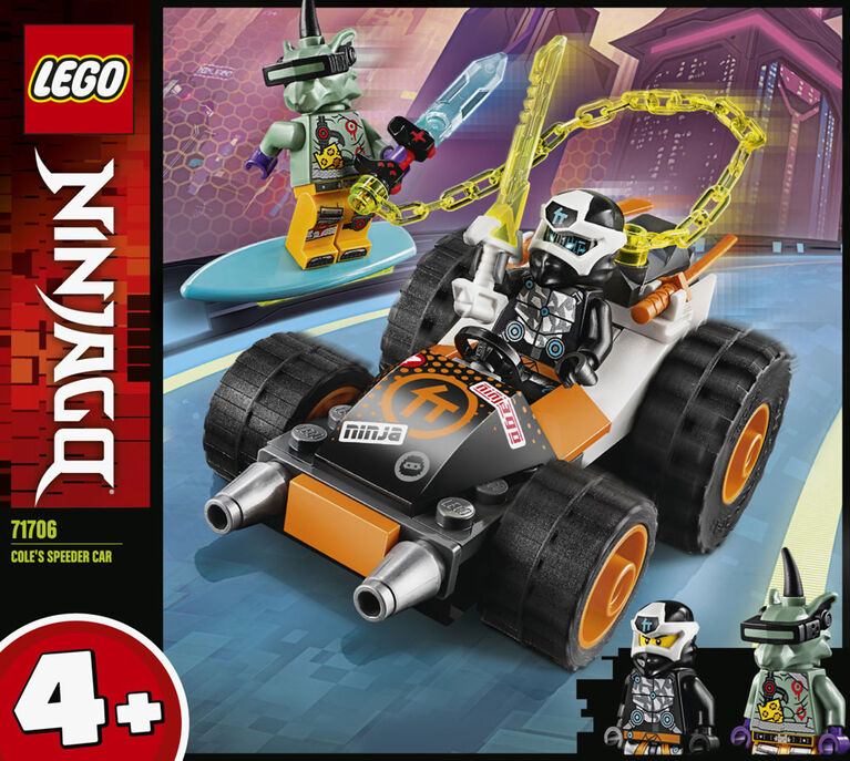 LEGO Ninjago Cole's Speeder Car 71706