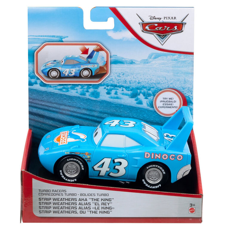 Disney/Pixar Cars Turbo Racers Strip Weathers aka "The King" - English Edition