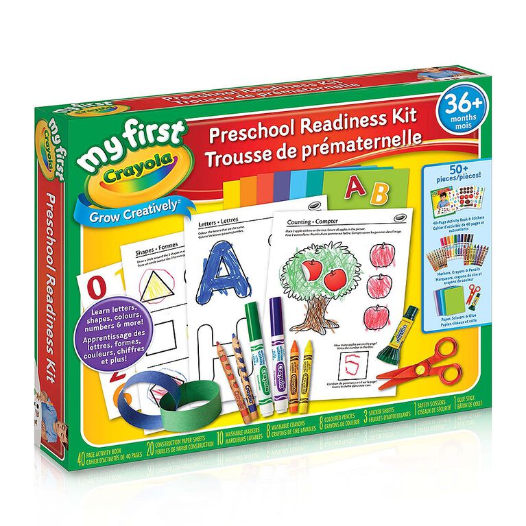 Crayola MY First Crayola 36 Months Preschool Readiness Kit Toys R