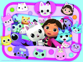 Gabbys Dollhouse 24Pc Casse-Tête