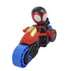 Marvel Spidey and His Amazing Friends, Miles Morales Action Figure, Toy Motorcycle