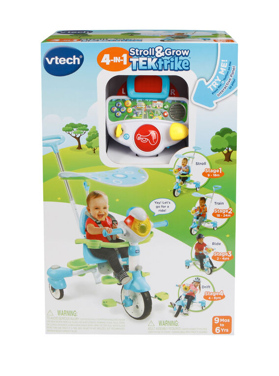 Vtech - 4-in-1 Stroll & Grow Tek Trike - English Edition