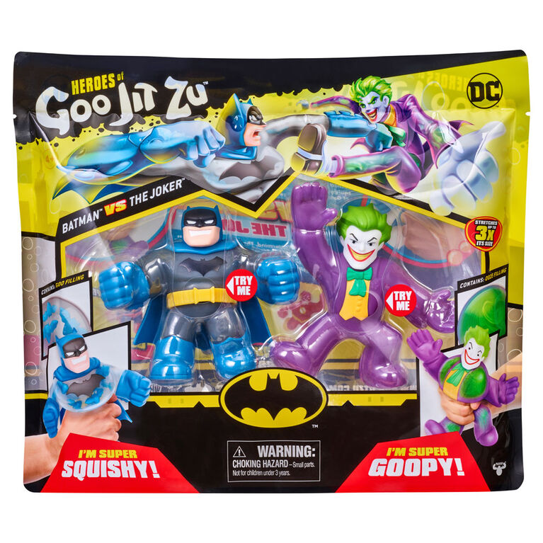 Heroes of Goo Jit Zu DC Versus Pack -  Batman vs Joker