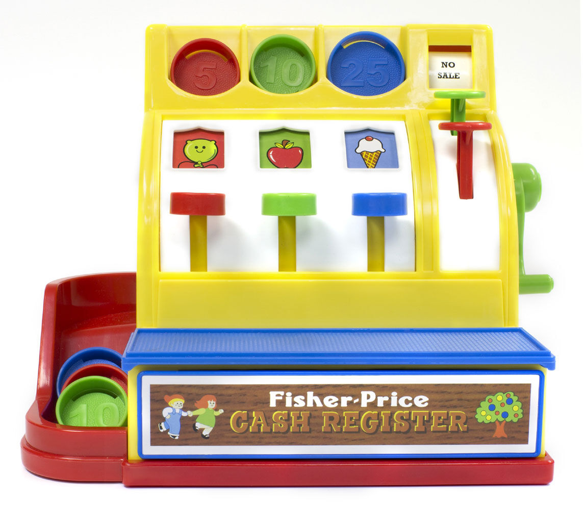 Fisher price register discount
