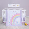 Ensemble De Literie Pour Berceau 4 Pièces Rainbow Showers