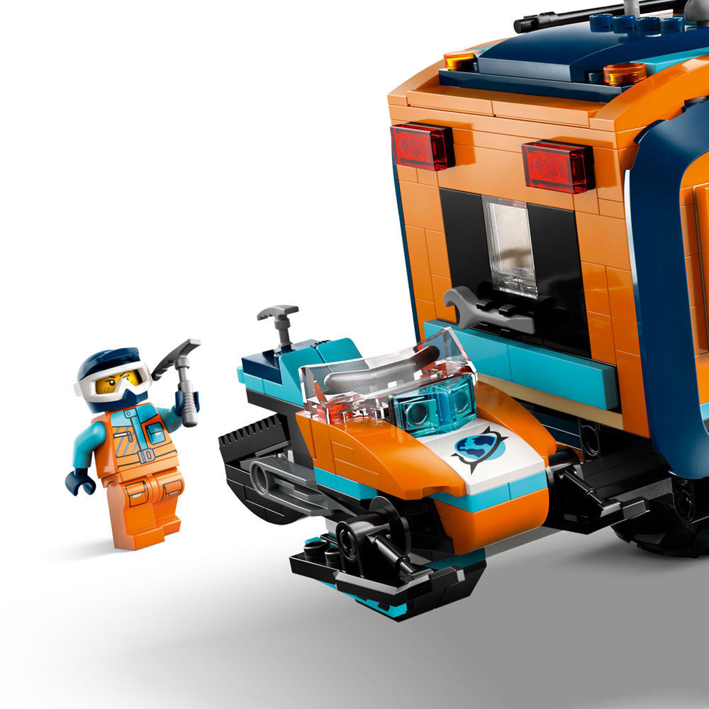 LEGO City Arctic Explorer Science Lab Truck Building Toy for Kids, Boys & Girls, Ages 8+ - 60471
