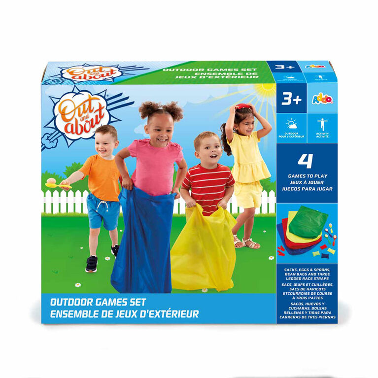 Out and About -  4 in 1 Outdoor Games Set - R Exclusive